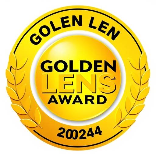 Award logo for 'Golden Lens Award' - Videography Excellence - 2024
