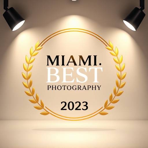 Award logo for 'Miami's Best Photography Studio' 2023